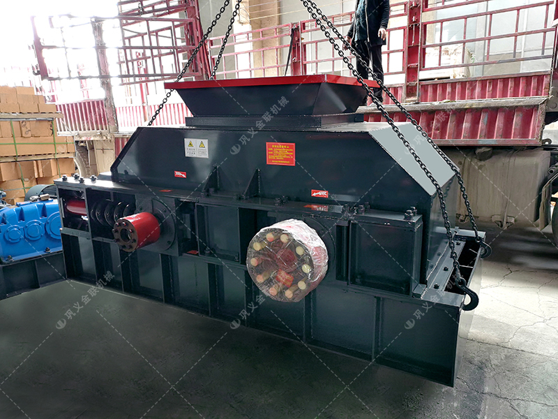 2PG800x600中型對輥制砂機發貨圖片 發往山西