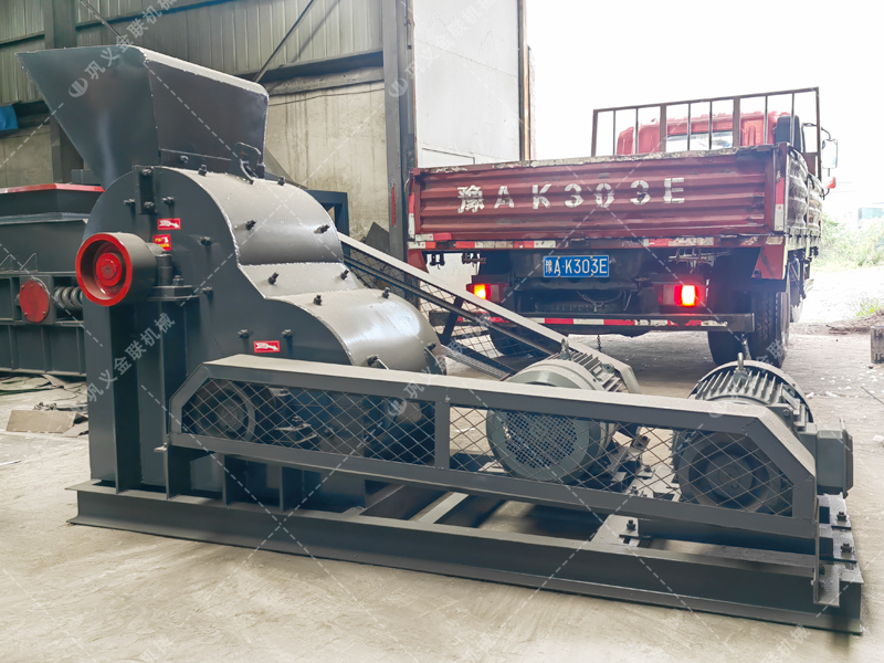 SCF800X600雙級粉碎機發貨圖片_發往山東濟南_破碎煤矸石 SCF800X600雙級粉碎機發貨圖片_發往山東濟南_破碎煤矸石