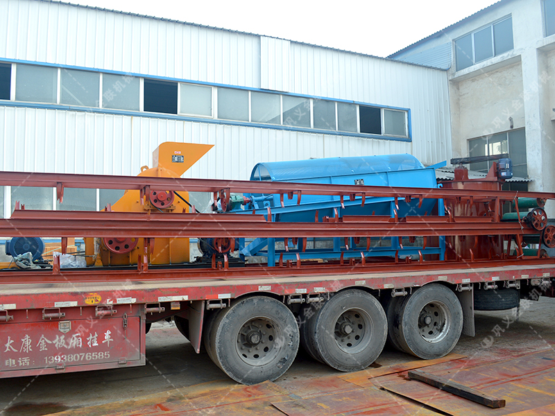 SCF88雙級破碎機,篩分機生產線發貨圖片_發往甘肅武威_破碎紅土 SCF88雙級破碎機,篩分機生產線發貨圖片_發往甘肅武威_破碎紅土