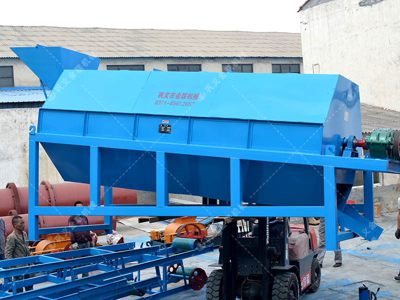 GTS1845重型無軸滾筒篩沙機發貨圖片_發往河南周口_篩砂子